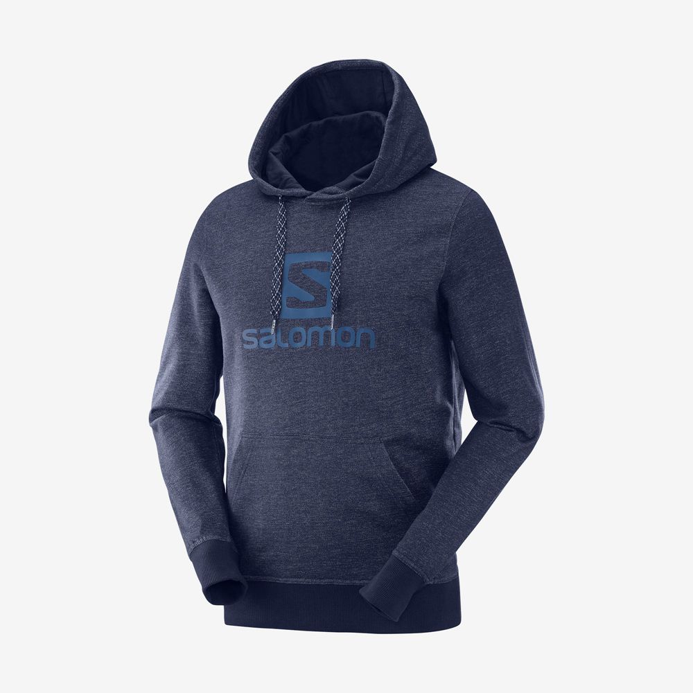 Vestes Imperméables Salomon Homme Bleu Marine - Salomon SHIFT HOODIE M - France (0658-WVAEX)